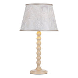 Dar Frida Taupe Marble Pattern Tapered Drum Shade 26cm –  from Amos Lighting + Home