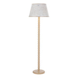 Dar Frida Taupe Marble Pattern Tapered Drum Shade 45cm –  from Amos Lighting + Home