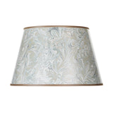 Dar Frida Taupe Marble Pattern Tapered Drum Shade 45cm –  from Amos Lighting + Home