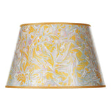 Dar Frida Yellow Marble Pattern Tapered Drum Shade 45cm –  from Amos Lighting + Home