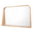 Dar Fulgencio Rectangle Mirror With Shelf Light Oak 60 X 90cm –  from Amos Lighting + Home