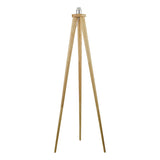 Dar Ivor Tripod Wood Floor Lamp Light Oak, Base Only –  from Amos Lighting + Home