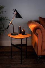 Dar Jack Task Table Lamp Black Antique Copper –  from Amos Lighting + Home