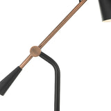 Dar Jack Task Table Lamp Black Antique Copper –  from Amos Lighting + Home