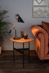 Dar Jack Task Table Lamp Black Antique Copper –  from Amos Lighting + Home