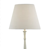 Dar Joanna Table Lamp White or Grey with Shade –  from Amos Lighting + Home