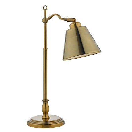 Dar Kempten Task Lamp Antique Brass –  from Amos Lighting + Home