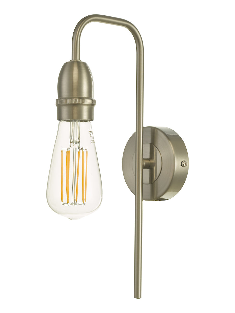 Dar Kiefer Wall Light Satin Chrome –  from Amos Lighting + Home