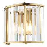 Dar Kiran Wall Light Natural Brass and Glass –  from Amos Lighting + Home