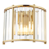 Dar Kiran Wall Light Natural Brass and Glass –  from Amos Lighting + Home