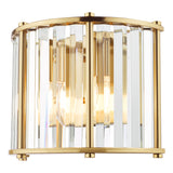 Dar Kiran Wall Light Natural Brass and Glass –  from Amos Lighting + Home