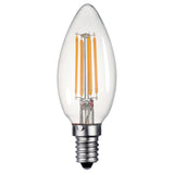 Dar LED Light Bulb E14 4w Clear Candle Dimmable