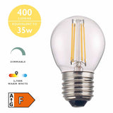 Dar E27 4w Golfball Dimmable LED Light Bulb –  from Amos Lighting + Home