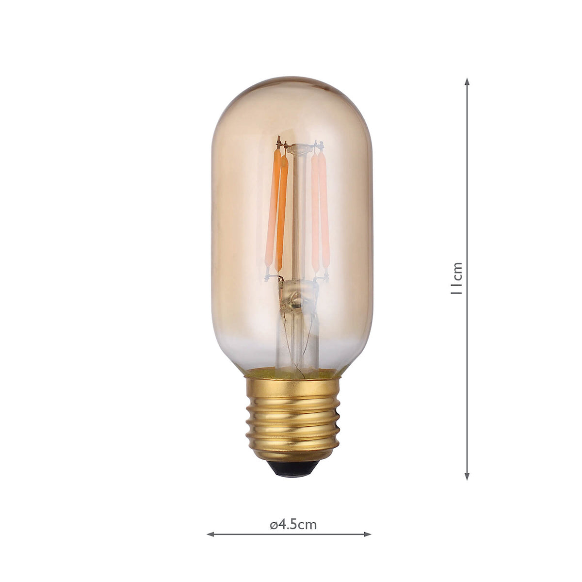 Dar E27 4w Vintage Valve Dimmable LED Light Bulb –  from Amos Lighting + Home