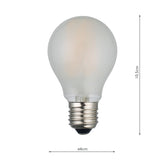 Dar LED Light Bulb E27 8w Frosted Dimmable