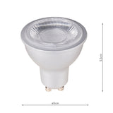 Dar LED Light Bulb GU10 5w Dimmable