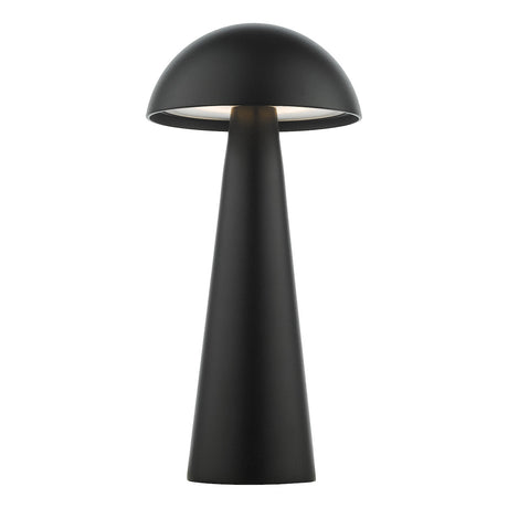 Dar Lyle Outdoor USB Rechargeable Table Lamp Matt Black LED IP54 –  from Amos Lighting + Home