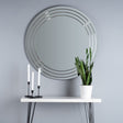 Dar Meora Round Bevelled Mirror –  from Amos Lighting + Home