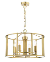 Dar Myka 4 Light Pendant Brushed Bronze –  from Amos Lighting + Home