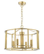 Dar Myka 4 Light Pendant Brushed Bronze –  from Amos Lighting + Home