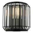 Dar Naeva Wall Light Matt Black and Crystal –  from Amos Lighting + Home