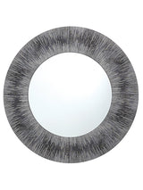 Dar Neome Round Mirror with Purple Grey Frame –  from Amos Lighting + Home