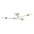 Dar Neve 6 Light Flush Antique Brass –  from Amos Lighting + Home