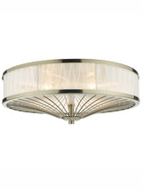 Dar Oslo 3 Light Flush Ceiling Light –  from Amos Lighting + Home