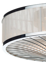 Dar Oslo 3 Light Flush Ceiling Light –  from Amos Lighting + Home