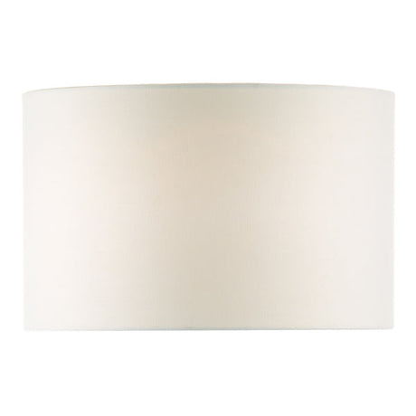 Dar Pyramid Drum Shade 46cm White Linen –  from Amos Lighting + Home