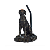 Dar Rover Dog Table Lamp Bronze With Shade –  from Amos Lighting + Home