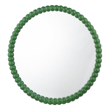 Dar Ruan Round Mirror Green 70cm –  from Amos Lighting + Home