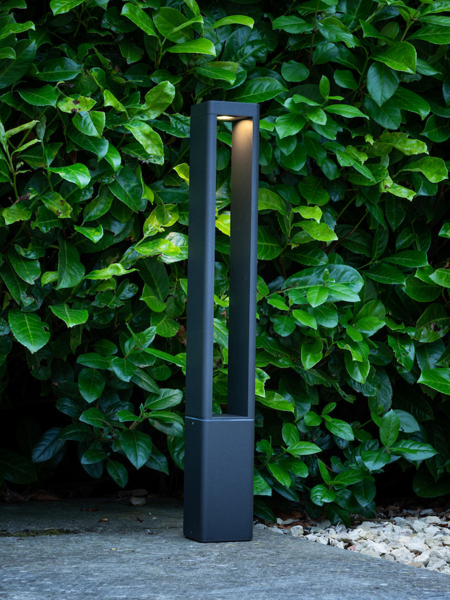 Dar Sitar Post Light Anthracite IP65 –  from Amos Lighting + Home