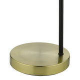 Dar Tehya Table Lamp Satin Brass & Black –  from Amos Lighting + Home