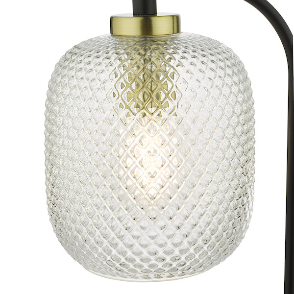 Dar Tehya Table Lamp Satin Brass & Black –  from Amos Lighting + Home