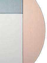 Dar Thalia Mirror Blue Smoke & Rose Gold –  from Amos Lighting + Home