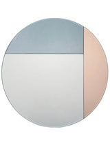 Dar Thalia Mirror Blue Smoke & Rose Gold –  from Amos Lighting + Home