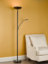 Dar Victor Mother & Child LED Floor Lamp Black –  from Amos Lighting + Home