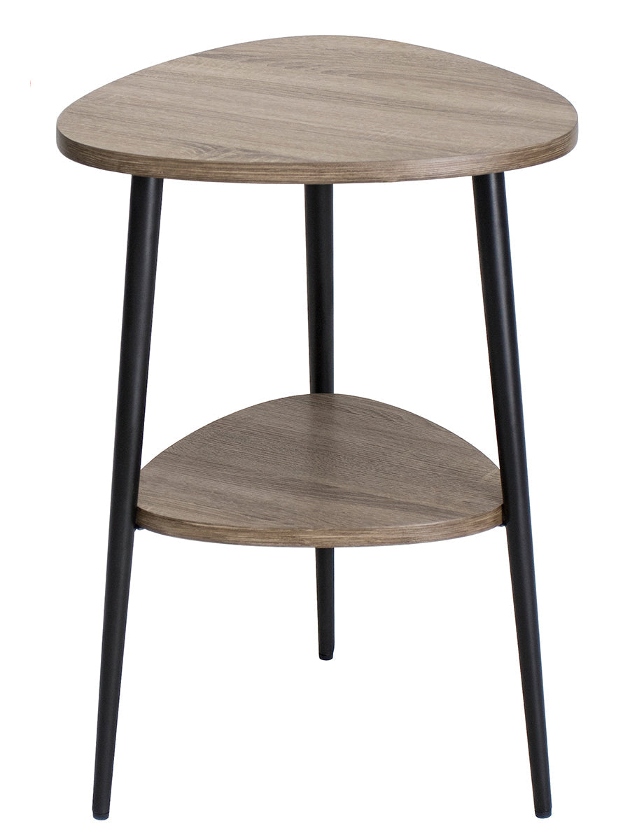 Dar Vigo Side Table Weathered Oak Effect –  from Amos Lighting + Home