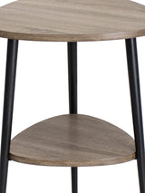 Dar Vigo Side Table Weathered Oak Effect –  from Amos Lighting + Home