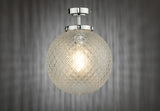 Dar Wayne Bathroom Flush Ceiling Light –  from Amos Lighting + Home