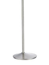 Dar Wellington Floor Lamp Satin Chrome –  from Amos Lighting + Home