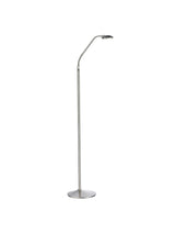 Dar Wellington Floor Lamp Satin Chrome –  from Amos Lighting + Home