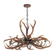 David Hunt Antler 8 Light Pendant, Highland Rustic –  from Amos Lighting + Home