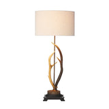 David Hunt Antler Rustic Large Table Lamp, Complete with Shade –  from Amos Lighting + Home