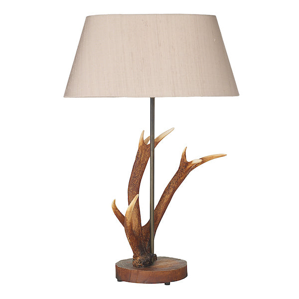 David Hunt Antler Rustic Small Table Lamp Base –  from Amos Lighting + Home