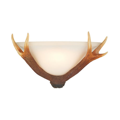 David Hunt Antler Wall Light with Alabaster Glass –  from Amos Lighting + Home