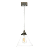 David Hunt Aspen Single Pendant Silver Birch Effect –  from Amos Lighting + Home