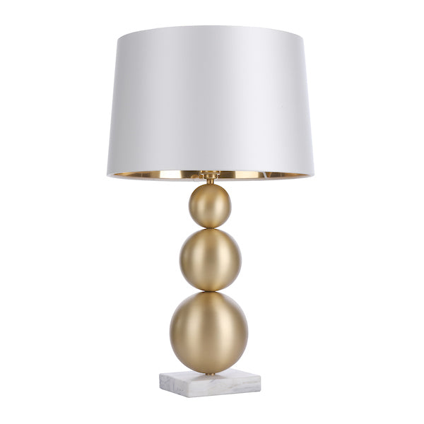 David Hunt Athena Brass & Marble Table Lamp Base –  from Amos Lighting + Home