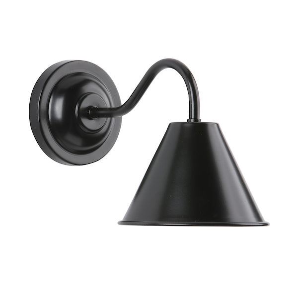 David Hunt Avon Bathroom Wall Light, Matt Black IP44 –  from Amos Lighting + Home